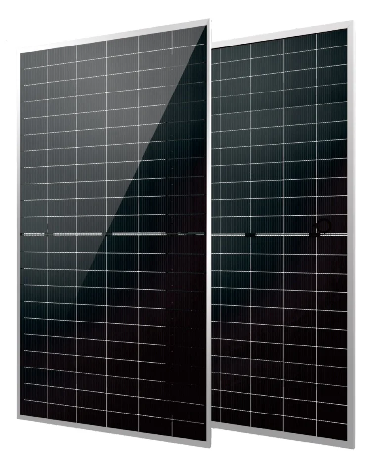 695-720W Panel Solar Bifacial de Doble Vidrio Tipo N de Alta Eficiencia